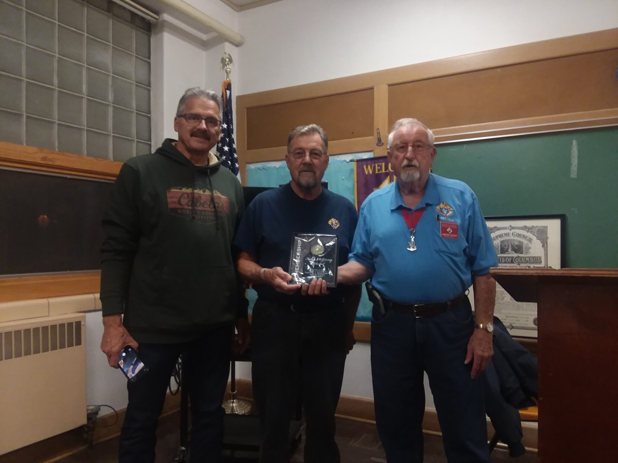 20202021 McGivney Award for Membership Sheboygan Falls Knights of